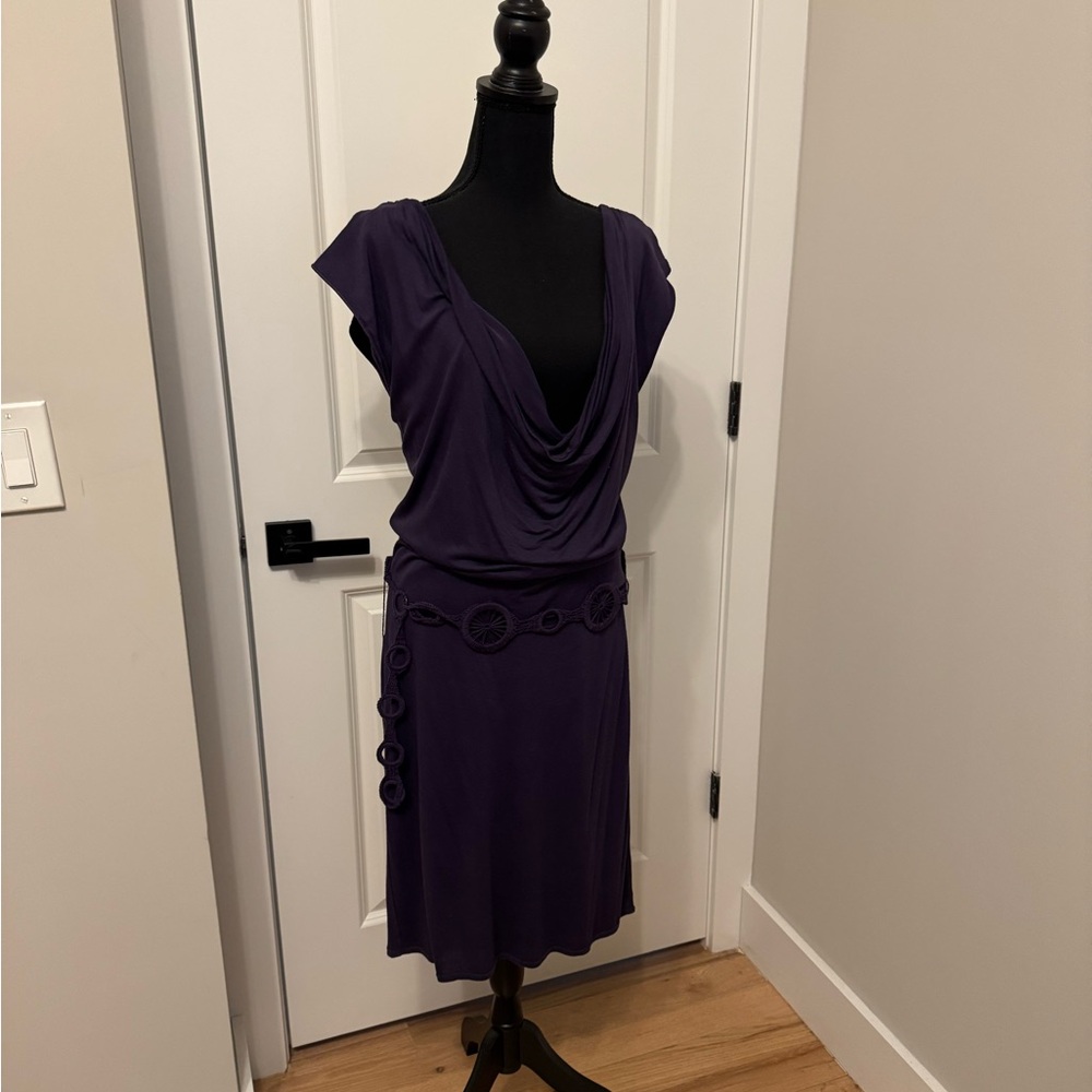 Elegant Purple Dress Max Studio
